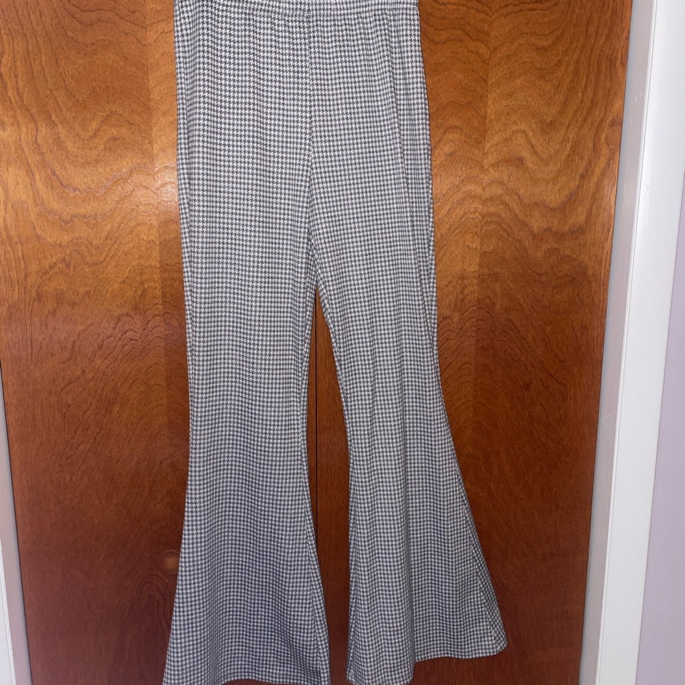 Wild Fable Black and White Flare Pants